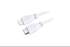 Raspberry Pi Official HDMI Cable [White] - Raspberry Pi | VideoGameX